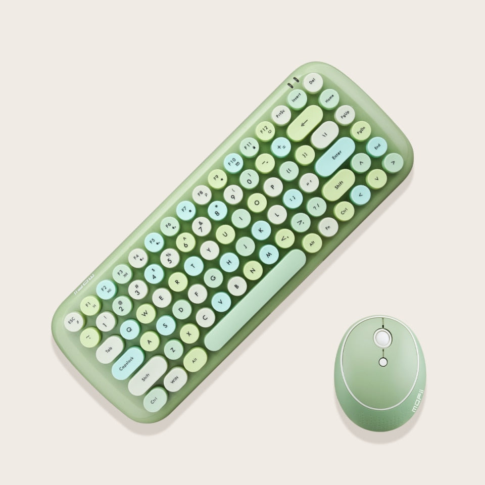 Jelly Comb Wireless Keyboard Mouse - Girls Set