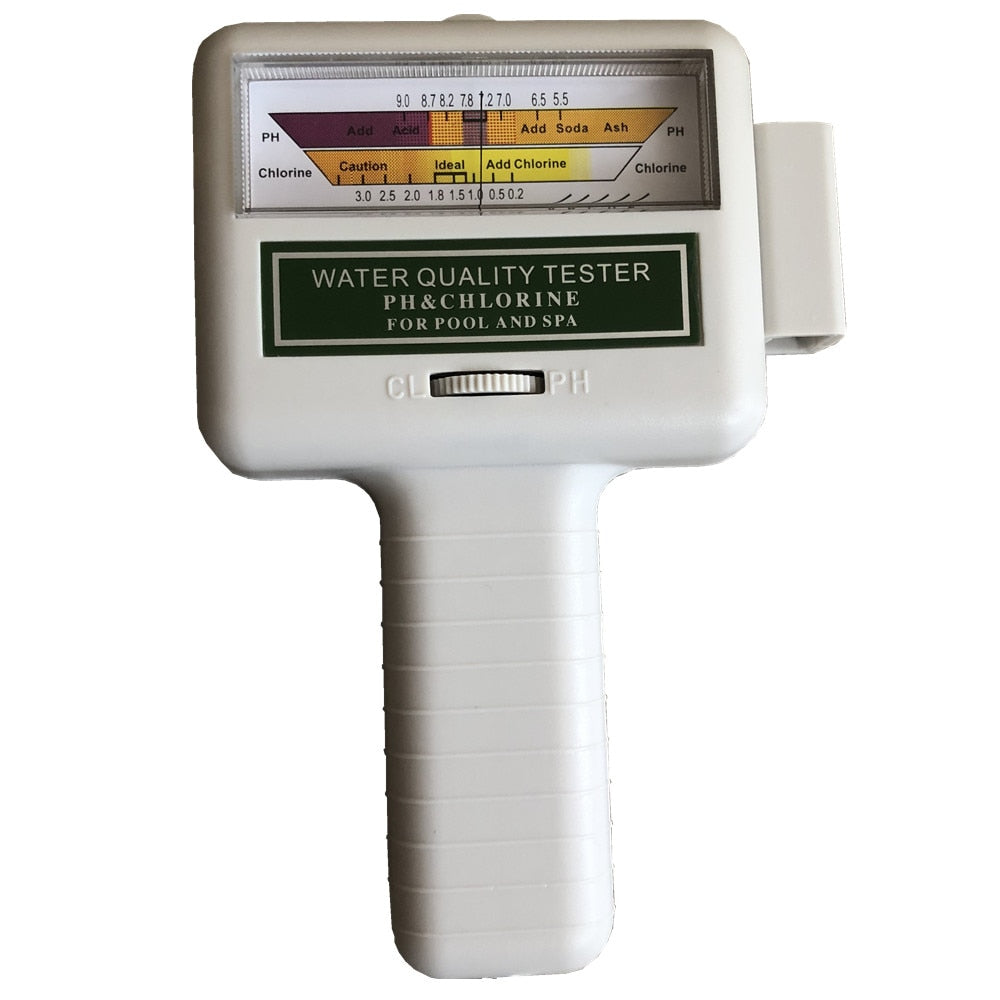 Testeur de compteur de chlore PH 2 en 1 PC-101 pour piscine et aquarium