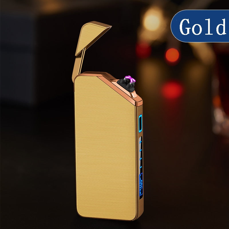Dual ARC USB Plasma Lighter, electrically rechargeable
