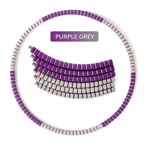 Stainless steel sports hula hoop for weight loss