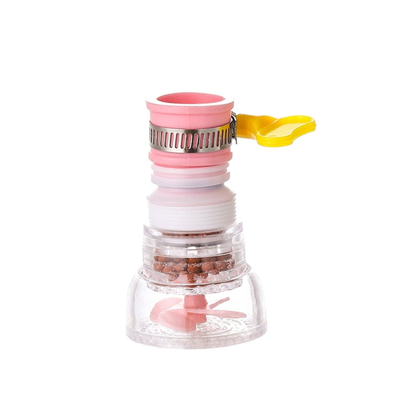 360° adjustable faucet filter