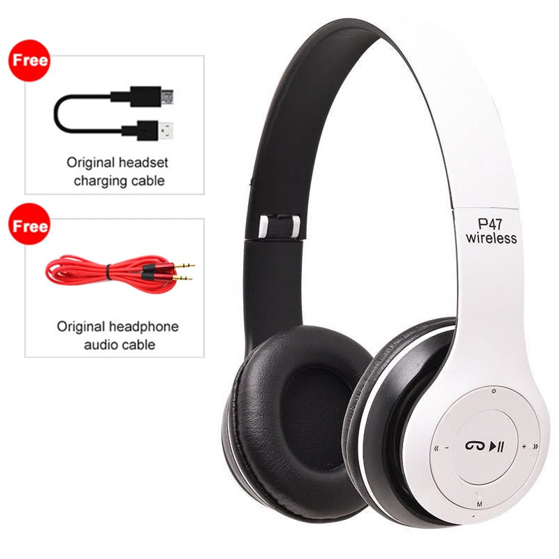 9D HIFI Stereo Faltbare Wireless Kopfhörer für mobile xiaomi iphone samsumg tablet Bluetooth Kopfhörer mit Mikrofon