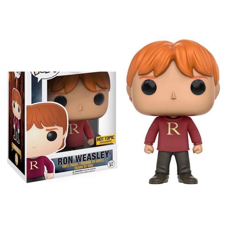 FUNKO POP Hedwig Sirius Black Dobby Snape Voldemort Luna RON Hermine Malfoy Action Figure