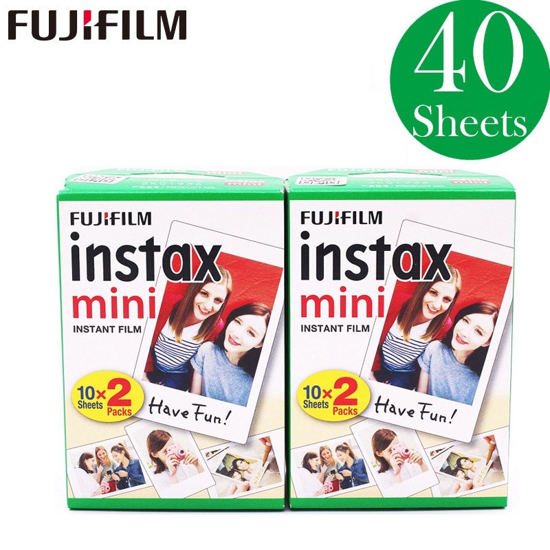 10-100 Sheets Fujifilm instax mini 9 mini11 Film white Edge 3 inch wide film for instant camera mini 8 7s 25 50s 90 photo paper
