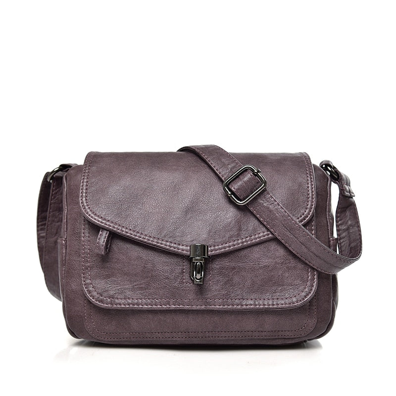 Fashion women leather shoulder bags - high quality