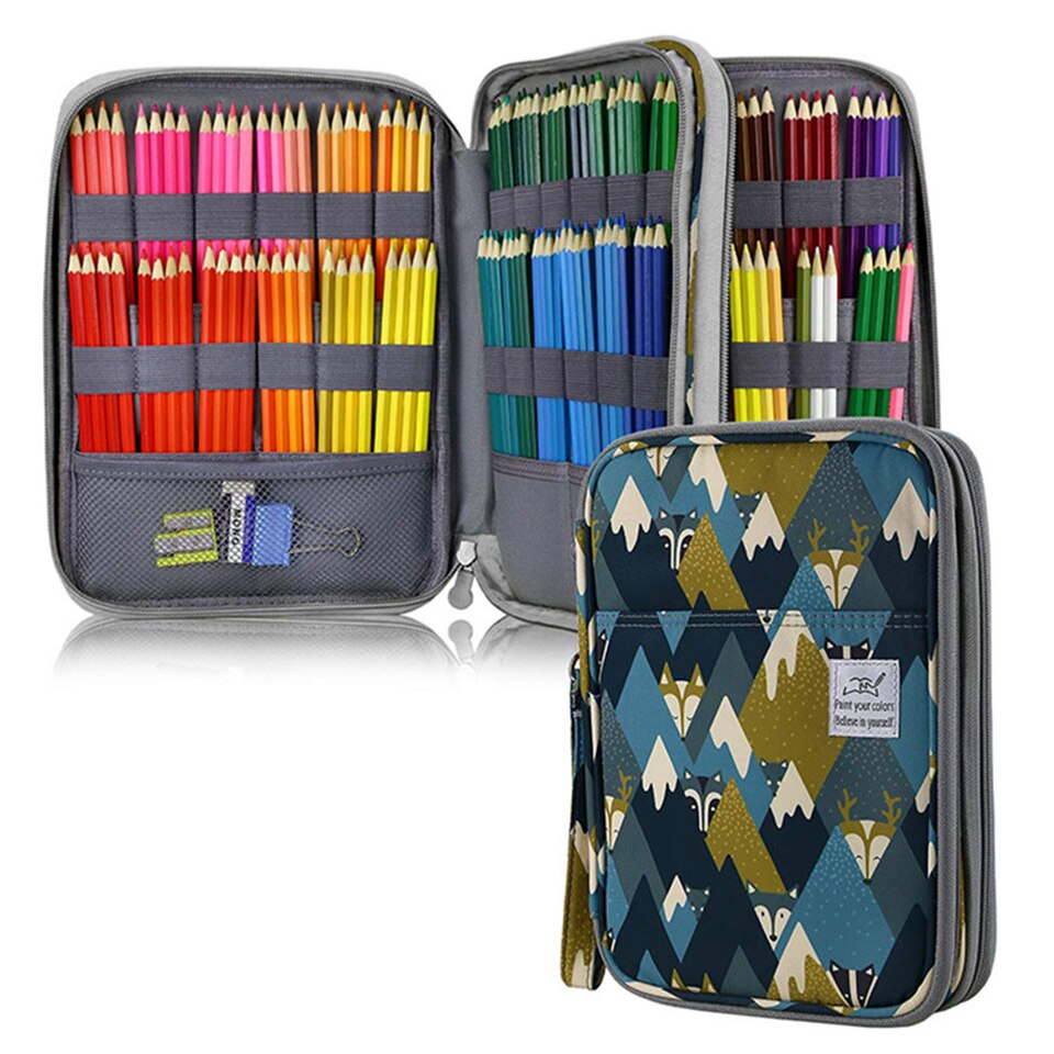 96-192 Slots Pencil Case for School - Large Capacity