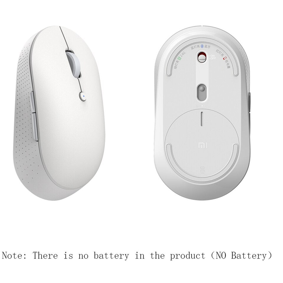 Souris double mode Xiaomi Mi, ergonomique, Bluetooth, USB