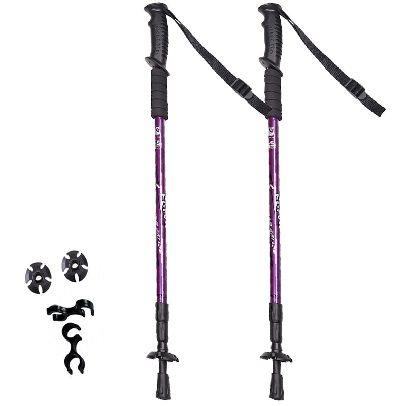 2 pcs. Nordic Walking poles, adjustable, telescopic