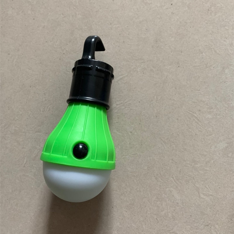 Mini tragbare Laterne Notlicht Glühbirne batteriebetrieben Camping Outdoor Strand Zelt Licht