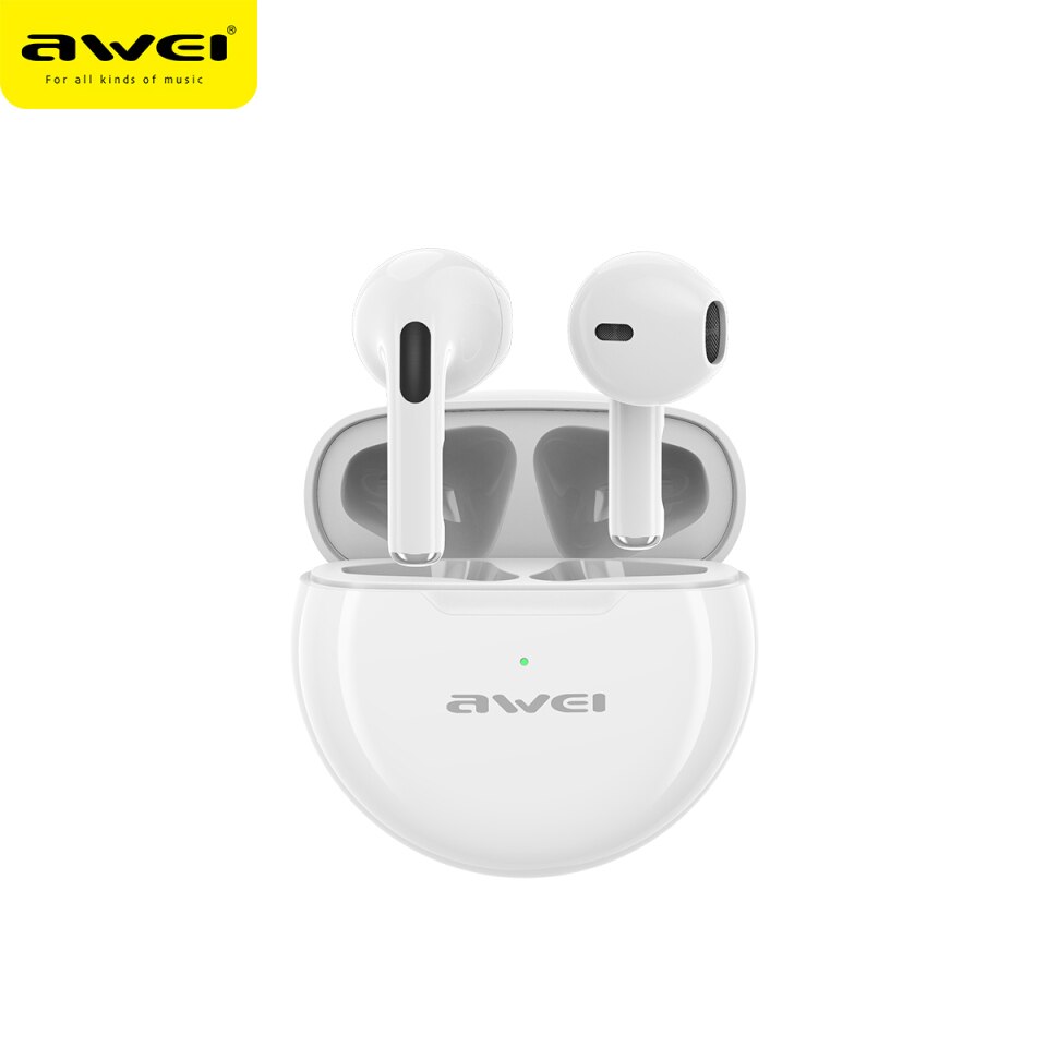 AWEI T17 TWS Bluetooth Headsets, Wireless, Mini, Type-C, Microphone, Sports Game