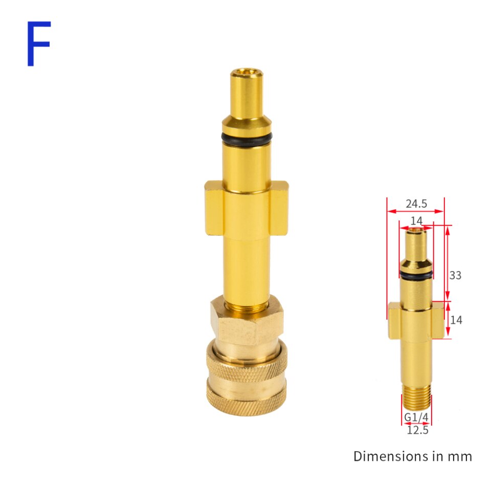High-pressure cleaner adapter 1-4" for Karcher