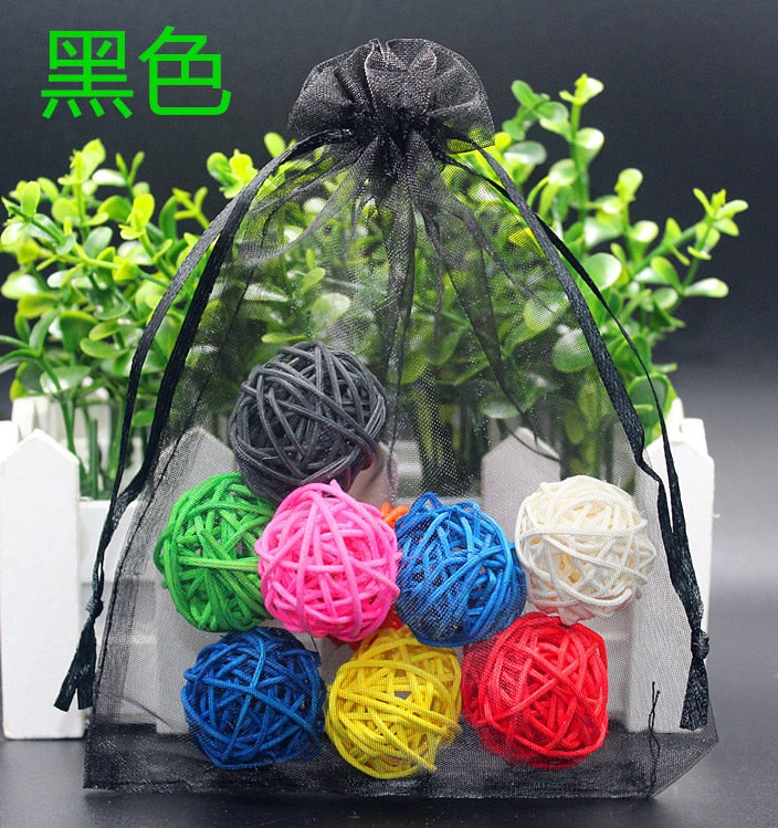100 pcs. Grape Fruit Organza Bags 23x17cm