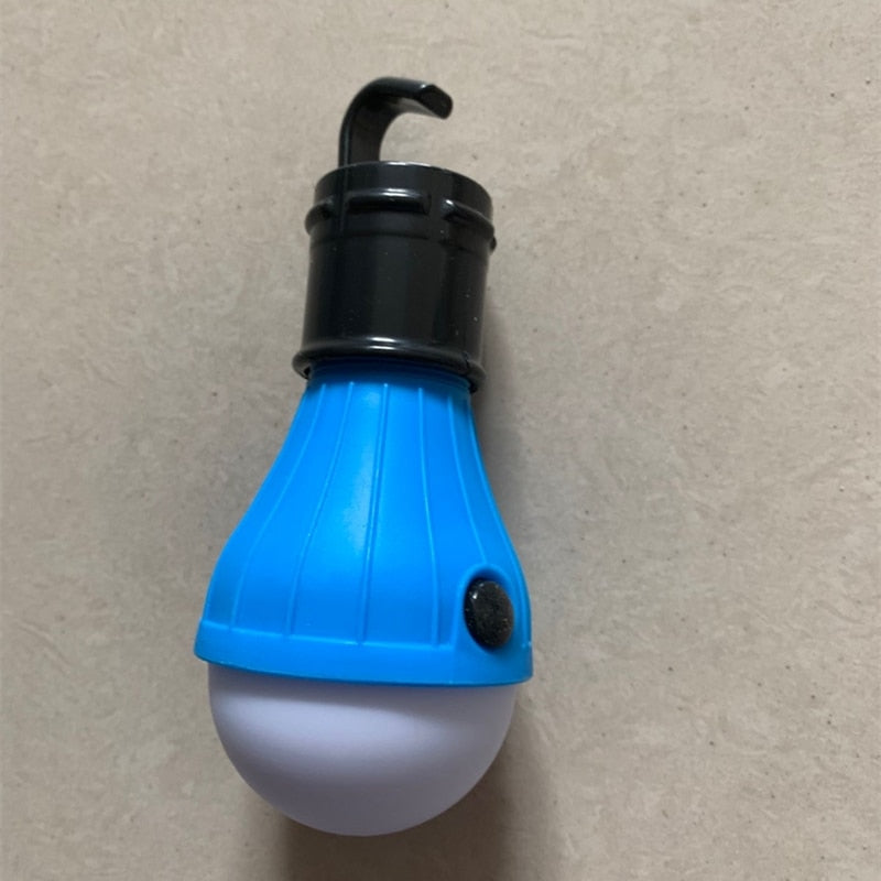 Mini tragbare Laterne Notlicht Glühbirne batteriebetrieben Camping Outdoor Strand Zelt Licht