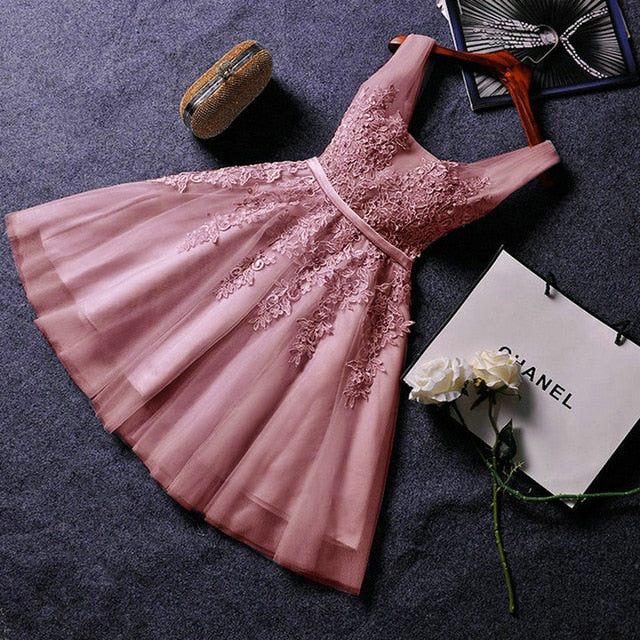 Elegant Pearl Pink Prom Dresses 2020