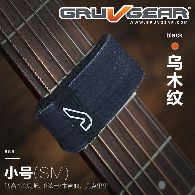 Gruv Gear FretWraps - Schnurschlagdämpfer für Bass, Akustikgitarre, Ukulele - Einzelpackung