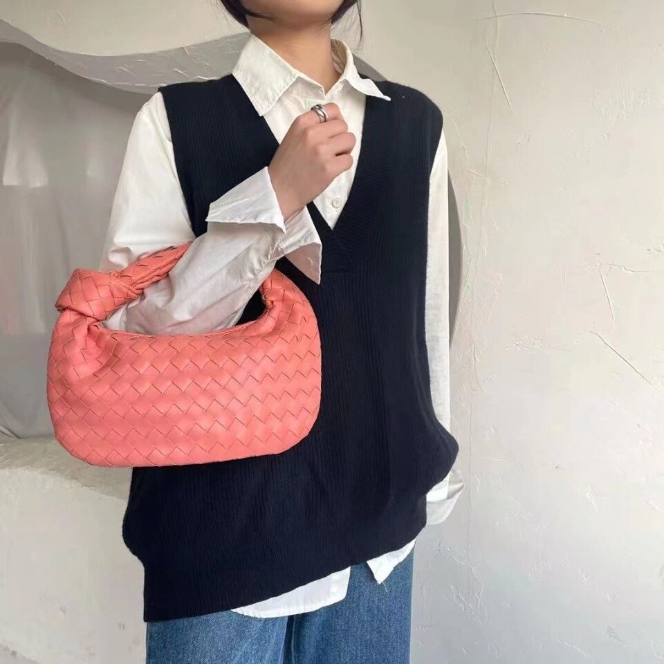 2021 Luxury Woven Leather Shoulder Bag