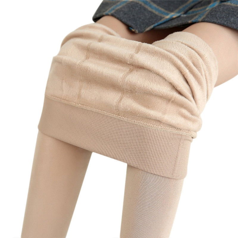 Warme Fleece-Leggings