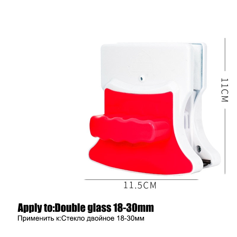 2-in-1 cleaning brush glass wiper