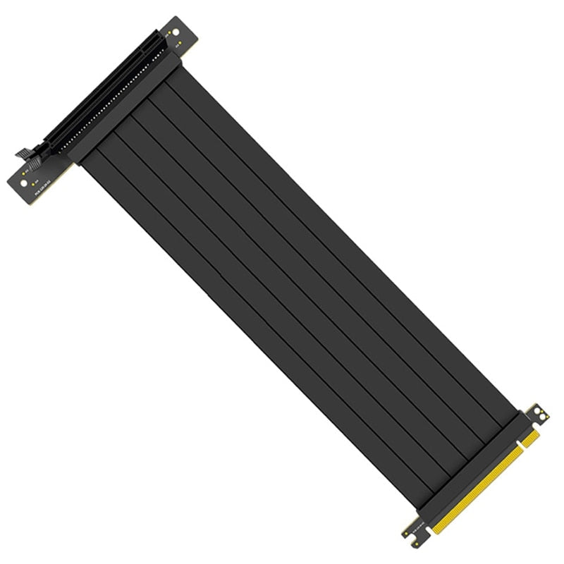 PCIe X16 Riser Cable for Graphics Card - Shielded, Antijam - GPU AXYB