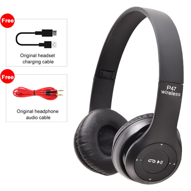 9D HIFI Stereo Faltbare Wireless Kopfhörer für mobile xiaomi iphone samsumg tablet Bluetooth Kopfhörer mit Mikrofon
