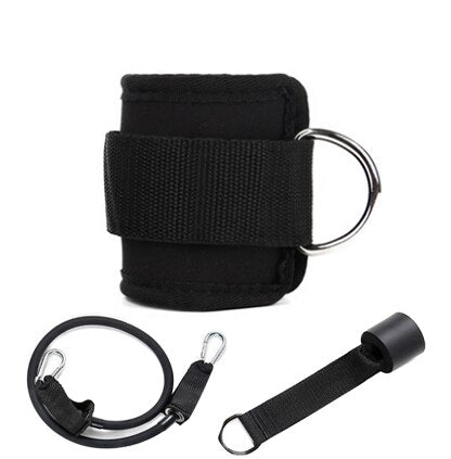 Widerstandsbänder mit Knöchelriemen & Kabel