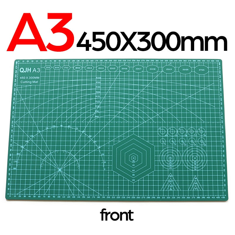 Professional self-healing PVC cutting mat, double-sided, Rotary Blade compatible