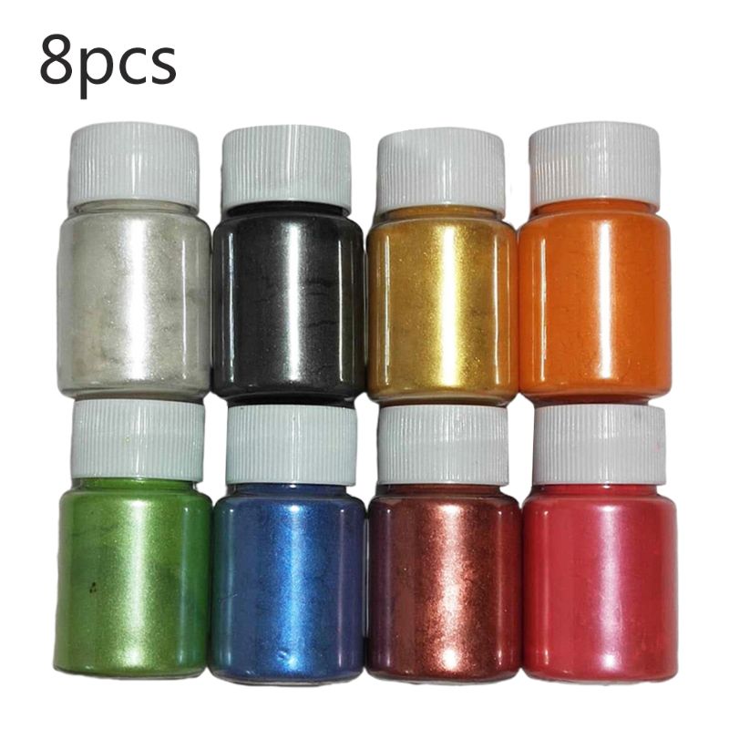 24 pcs. DIY pearl mica epoxy resin dye