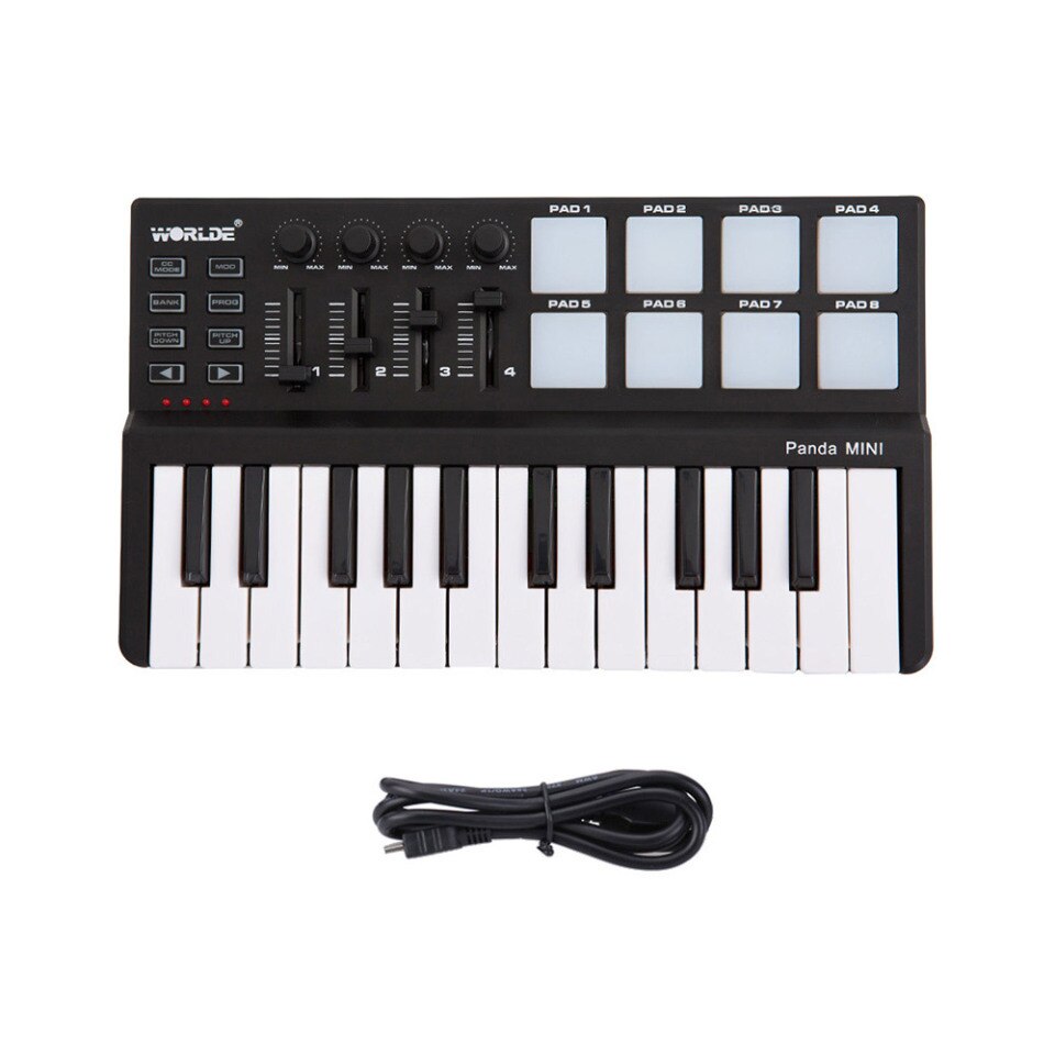 Hot WORLDE Panda MIDI Tastatur-Controller
