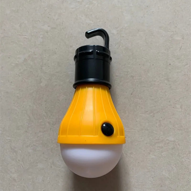 Mini tragbare Laterne Notlicht Glühbirne batteriebetrieben Camping Outdoor Strand Zelt Licht