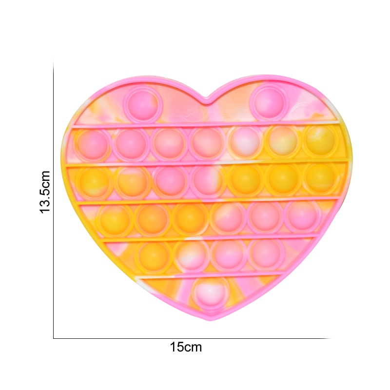 Regenbogen Push Bubble Popit Fidget