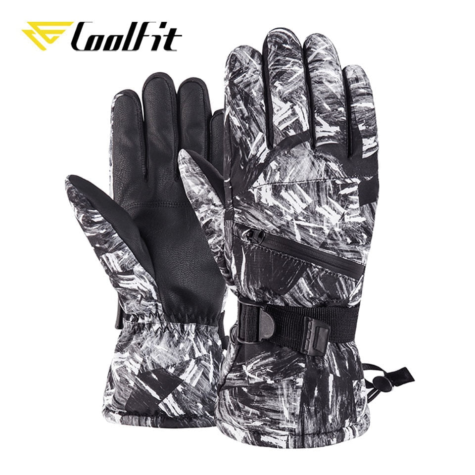 CoolFit Ski Gloves, waterproof, warm