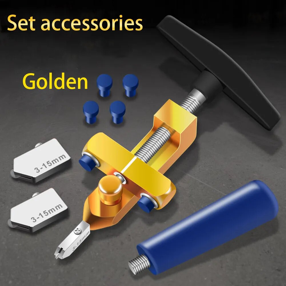 Diamond Glass Cutter for Glass Tile Cutting 2 in 1 Construction Tool