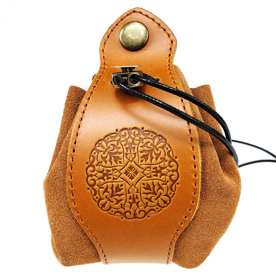 Rollooo Leather DND Dice Bag Tray 5 Celtic Designs
