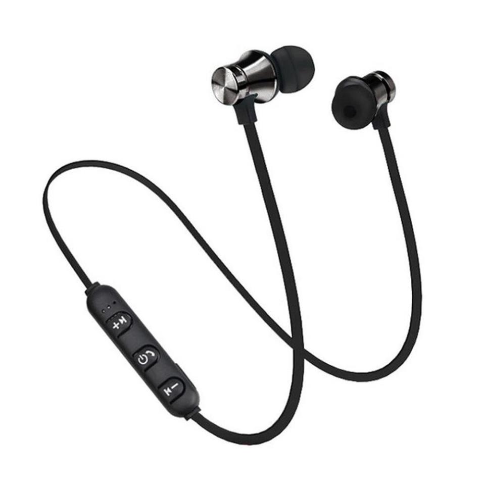 Magnetic Bluetooth Headphones XT11 with Microphone for iPhone Samsung Xiaomi
