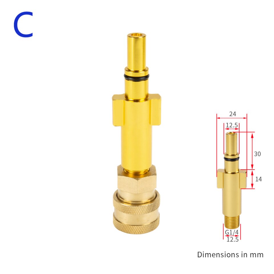High-pressure cleaner adapter 1-4" for Karcher
