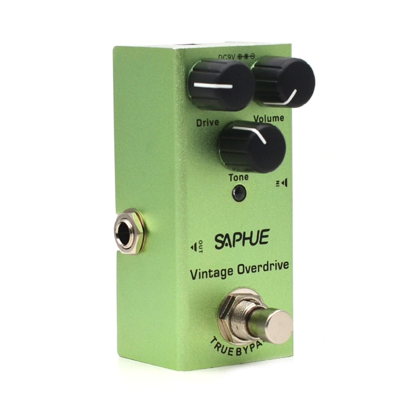 SAPHUE E-Gitarren-Pedal Vintage Crunch-Verzerrung