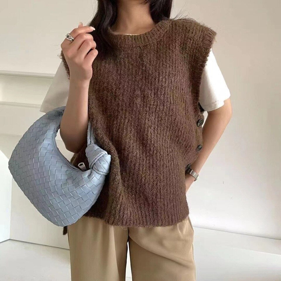 2021 Luxury Woven Leather Shoulder Bag