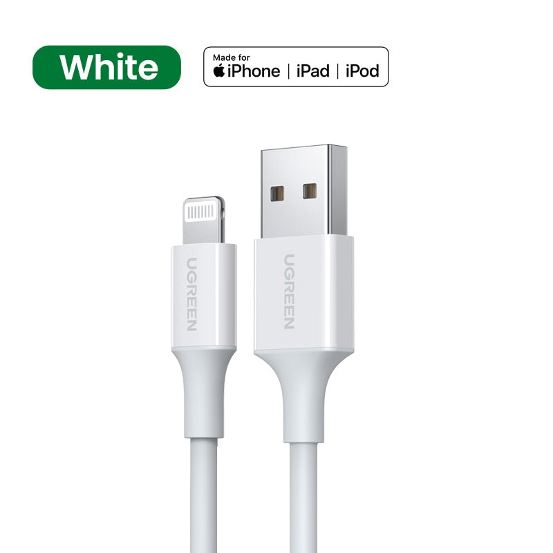Ugreen MFi USB Cable for iPhone 12 Mini 2.4A Fast Charging