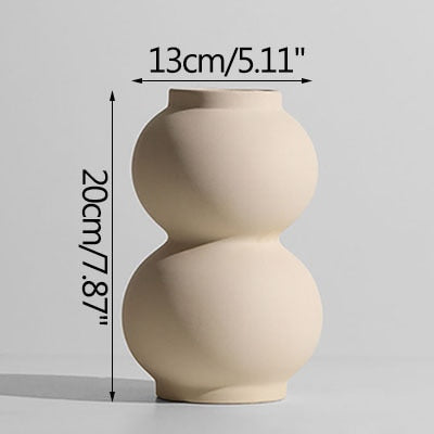 Nordic Ins Keramische Vase Heimdekoration