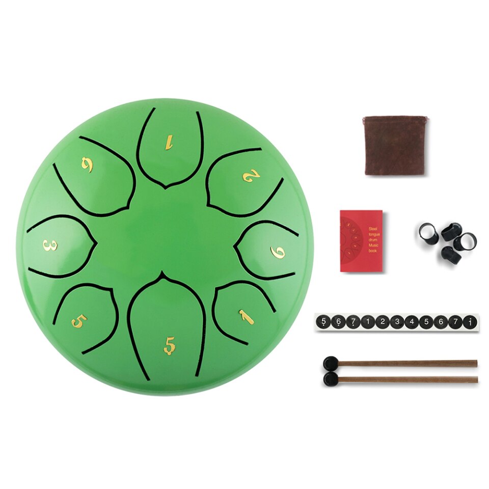 8-11 Tongue Drum Tuning 6" Steel Tongue Drum Kits