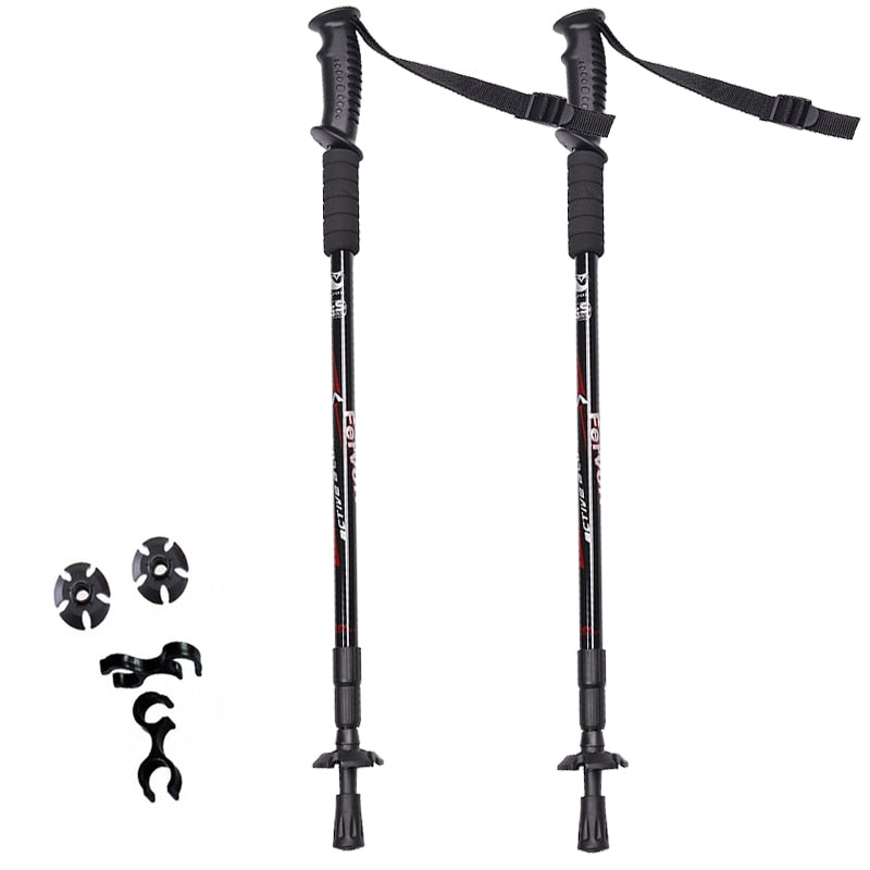 2 pcs. Nordic Walking poles, adjustable, telescopic
