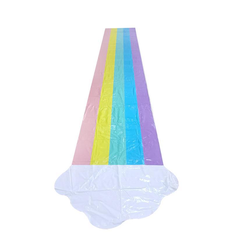 Regenbogen-Rutsche