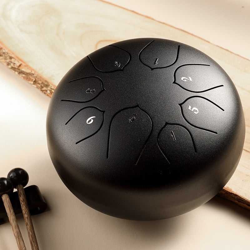Hluru Drum, ätherischer Rhythmus, Stahlzungentrommel