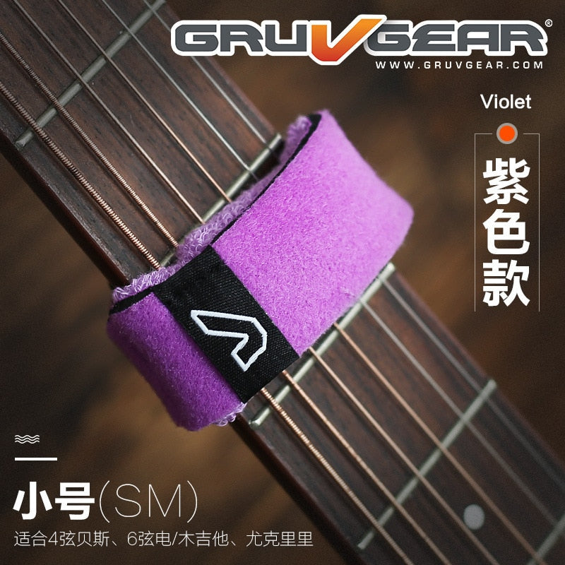 Gruv Gear FretWraps - Schnurschlagdämpfer für Bass, Akustikgitarre, Ukulele - Einzelpackung