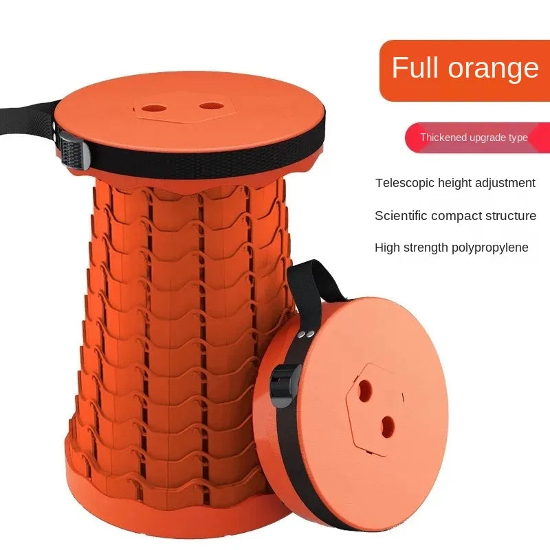 Versenkbarer Hocker Klappbarer Hocker Outdoor Tragbarer Hocker Klappstuhl Camping Hocker