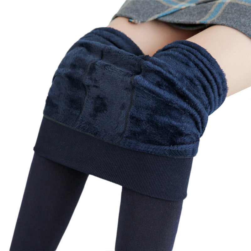 Warme Fleece-Leggings
