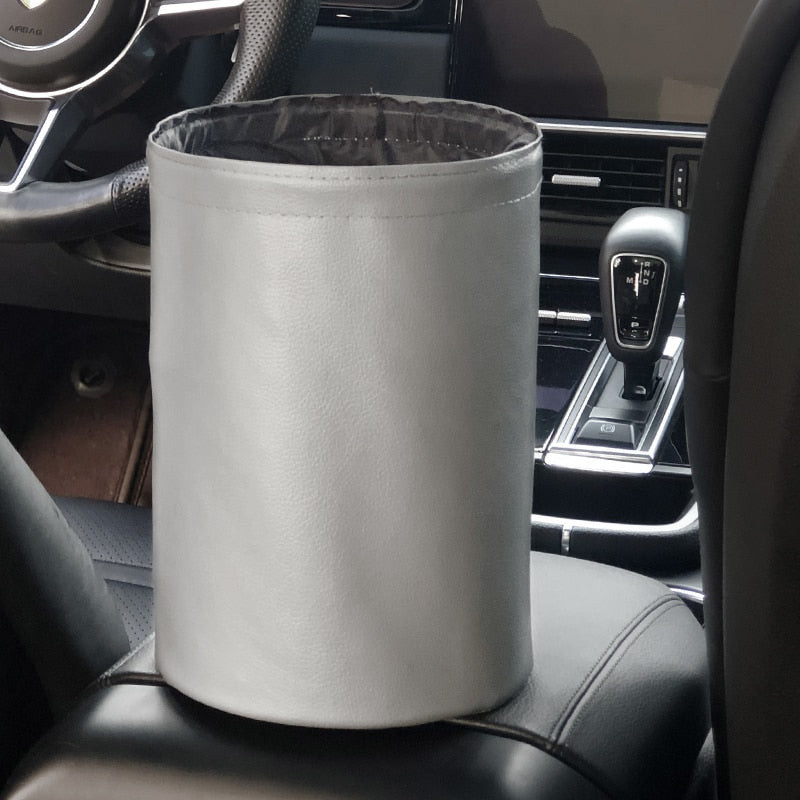 Car Storage Busket - waterproof trash can for car accessories
