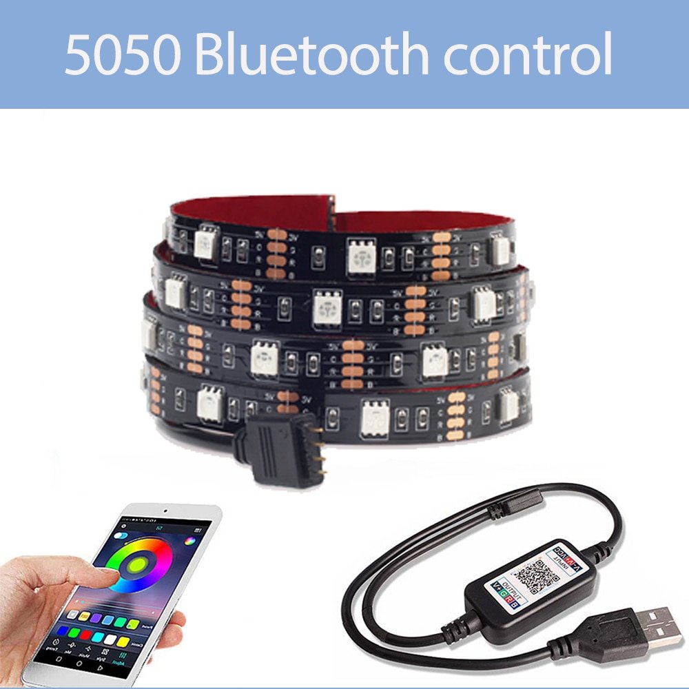home control with LED light strips