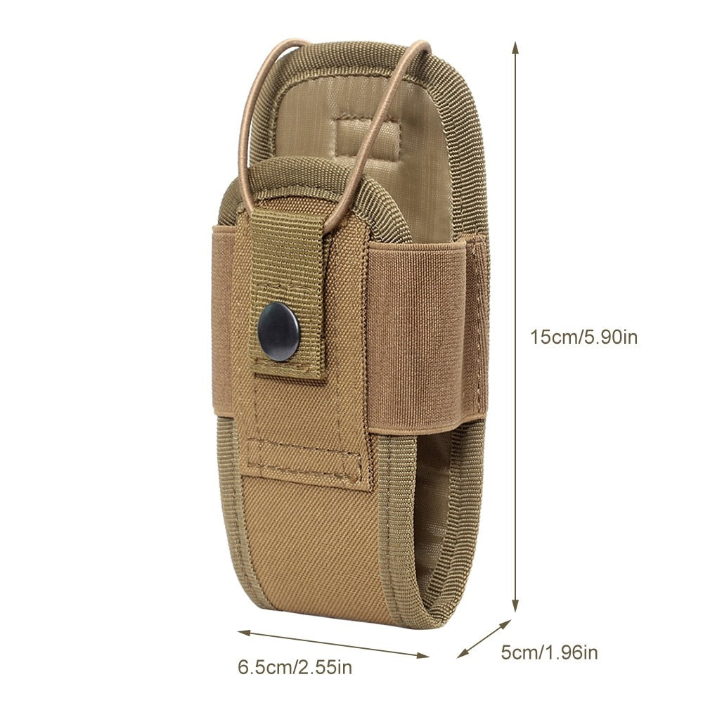 1000D Tactical Molle Radio Walkie Talkie Pouch Belt Bag Holder