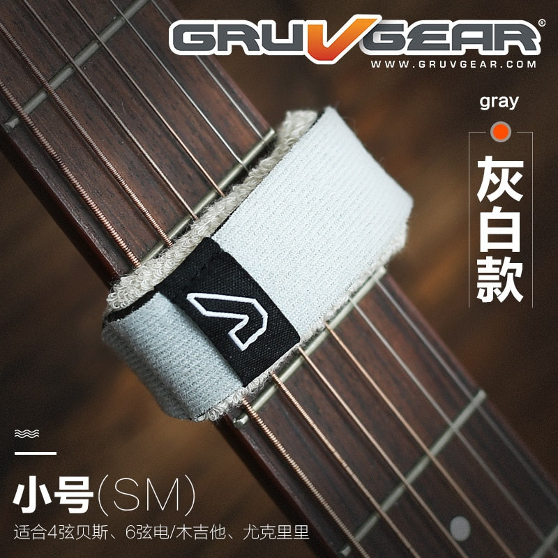 Gruv Gear FretWraps - Schnurschlagdämpfer für Bass, Akustikgitarre, Ukulele - Einzelpackung
